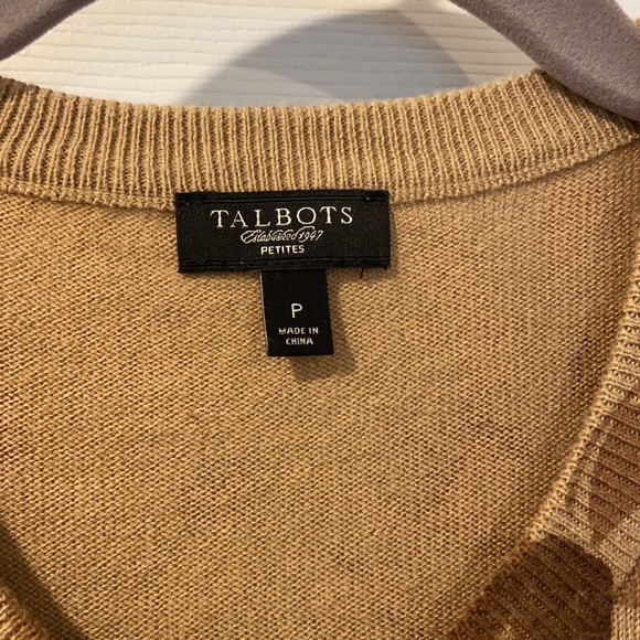 Super Soft Talbots Floral Print Cardigan Size P - Picture 4 of 11